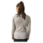 Blusa Alpelo Feminina Modal Bordada Cinza 4171