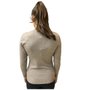 Blusa Dunialin Feminina Modal Bege 2272