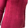 Blusa Dunialin Feminina Modal Bordô 2428