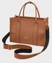 Bolsa Mariart Couro Maxi Acácia Marrom