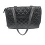 Bolsa Scamboo Couro Matelassê Preta 1868