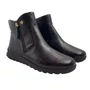 Bota Cano Curto Feminina Comfortflex Marrom 2682301