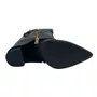 Bota Capa Ramarim Preta 2658131 Cano Médio Bico Fino