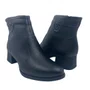 Bota Casual Couro Dakota Cano Baixo Preta 2781