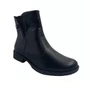 Bota Chelsea Piccadilly Preta 653025 Cano Curto