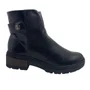 Bota Dakota Couro Preta D2411 Cano Curto Tratorada