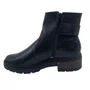 Bota Dakota Couro Preta D2411 Cano Curto Tratorada