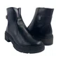 Bota Dakota Couro Preta D2411 Cano Curto Tratorada