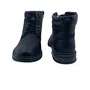 Bota Ferracini Columbia 8640 Couro Preta Zíper