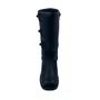 Bota Mini Sua Cia Preta 52227 Cano Longo Laço Infantil