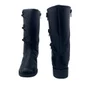 Bota Mini Sua Cia Preta 52227 Cano Longo Laço Infantil