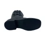 Bota Mini Sua Cia Preta 52227 Cano Longo Laço Infantil