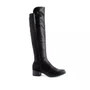 Bota Mississipi Cano Longo Salto Bloco Preta 123