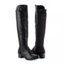 Bota Mississipi Cano Longo Salto Bloco Preta 123