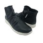 Bota Piccadilly Cano Baixo Rasteira Preta 970097