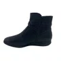 Bota Piccadilly Preta 261042 Cano Curto Sem Salto