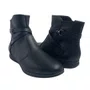 Bota Piccadilly Preta 261042 Cano Curto Sem Salto