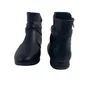 Bota Piccadilly Preta 261042 Cano Curto Sem Salto