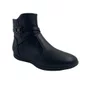 Bota Piccadilly Preta 261042 Cano Curto Sem Salto