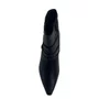 Bota Piccadilly Preta 764030 Cano Curto Salto Bloco
