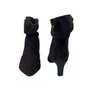 Bota Slouchy Couro Camurça Bottero Marrom 378302 Salto Baixo