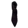 Bota Slouchy Couro Camurça Bottero Marrom 378302 Salto Baixo