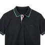 Camisa Polo Masculina Sallo Slim Fit Chumbo 0071