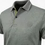 Camisa Polo Masculina Sallo Slim Fit Cinza 4711