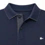 Camisa Polo Masculina Sallo Slim Fit Pérgula 0083 Azul Marinho