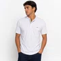 Camisa Polo Masculina Sallo Slim Fit Pérgula Branca 0084
