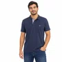 Camisa Polo Masculina Sallo Slim Fit Pérgula Marinho 0084