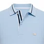 Camisa Polo Masculina Sallo Slim Fit Piquet Azul Claro 0037