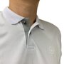 Camisa Sallo Gola Polo Slim Básica Branca 4711