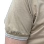 Camisa Sallo Gola Polo Slim Bege 7163