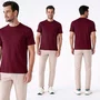 Camiseta Masculina Fideli Slim Bordô TR00405023