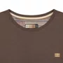 Camiseta Masculina Sallo Slim Brand Marrom 0044