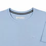 Camiseta Masculina Sallo Slim Fit Azul Claro 1157