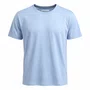 Camiseta Masculina Sallo Slim Fit Azul Claro 1157