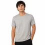 Camiseta Masculina Sallo Slim Fit Cinza 1157