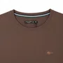 Camiseta Masculina Sallo Slim Fit Marrom 1157