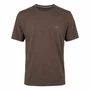 Camiseta Masculina Sallo Slim Fit Marrom 1157