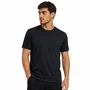 Camiseta Masculina Sallo Slim Fit Preta 8176 Algodão Peruano