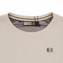 Camiseta Sallo Brand Slim Bege 0044
