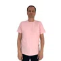 Camiseta Sallo Slim Manga Curta Rosa 1157