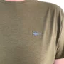 Camiseta Sallo Slim Manga Curta Verde Oliva 1157