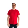 Camiseta Sallo Slim Manga Curta Vermelha 1157