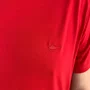 Camiseta Sallo Slim Manga Curta Vermelha 1157