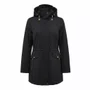 Casaco Feminino Plus Size Parca Leve Alpelo Preto 21600047
