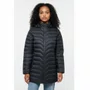 Casaco Feminino Plus Size Pluma de Pato Alpelo Preto 20500058