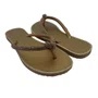 Chinelo Miss Love com Brilho Bronze CH2304